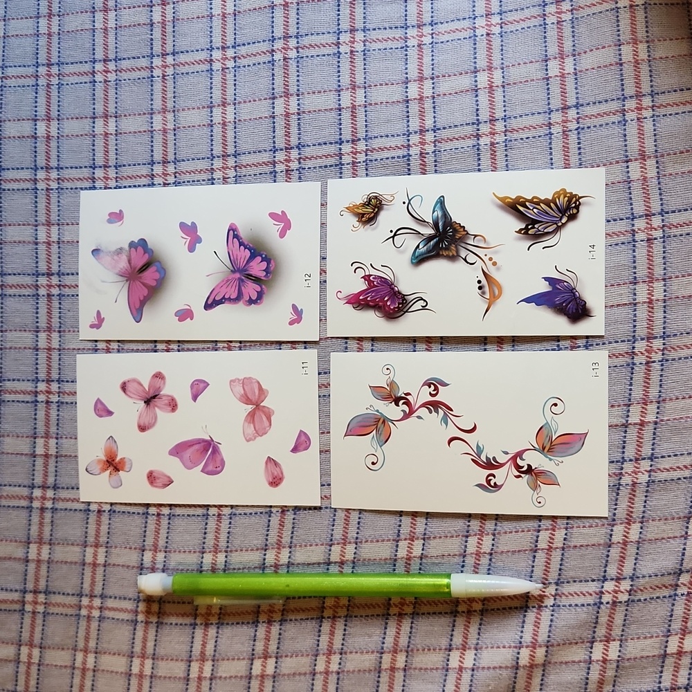 Butterfly Temporary tattoos